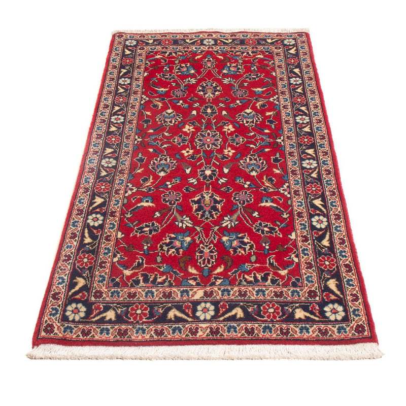 Tapis de couloir Tapis persan - Keshan - 155 x 70 cm - rouge