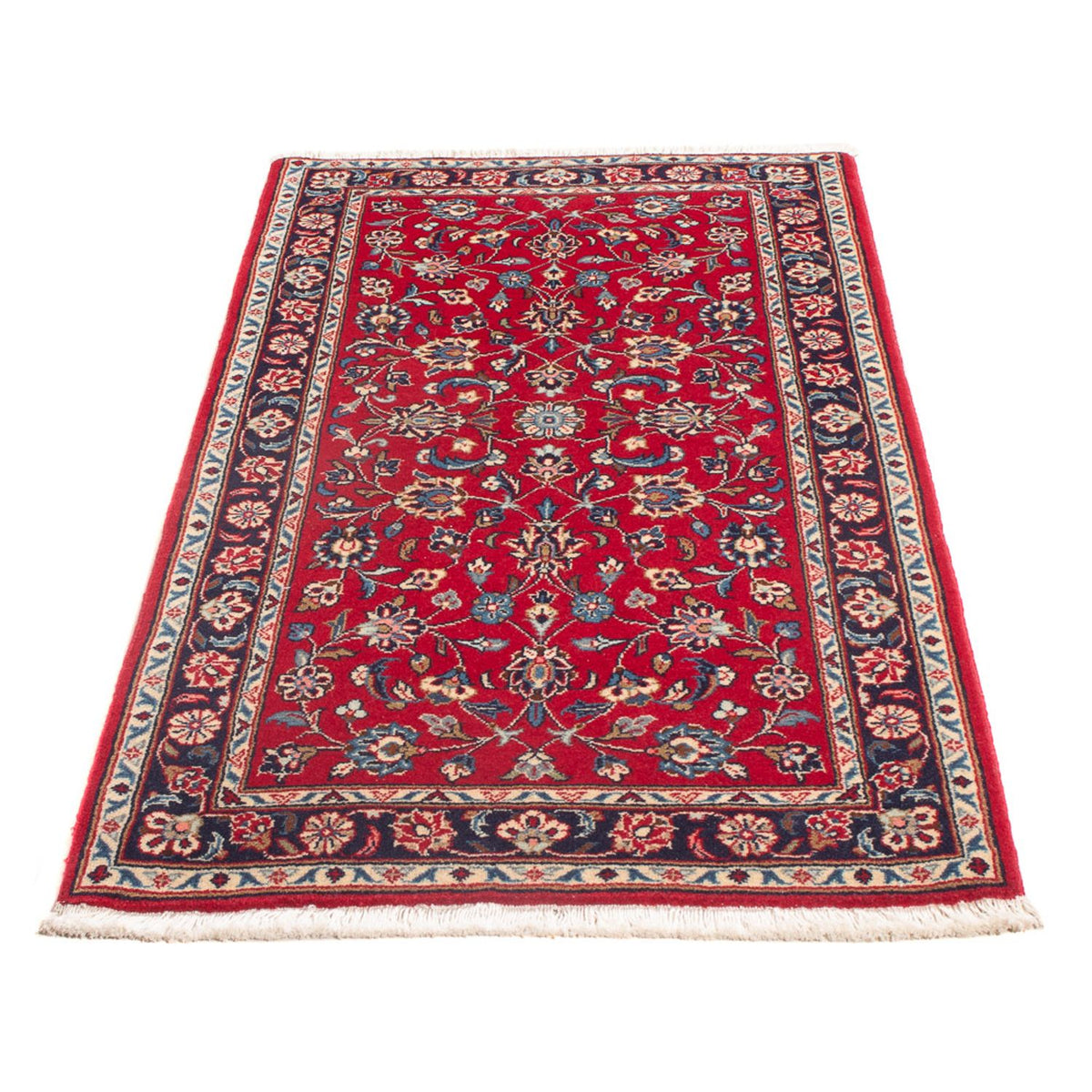 Tapis persan - Keshan - 140 x 74 cm - rouge