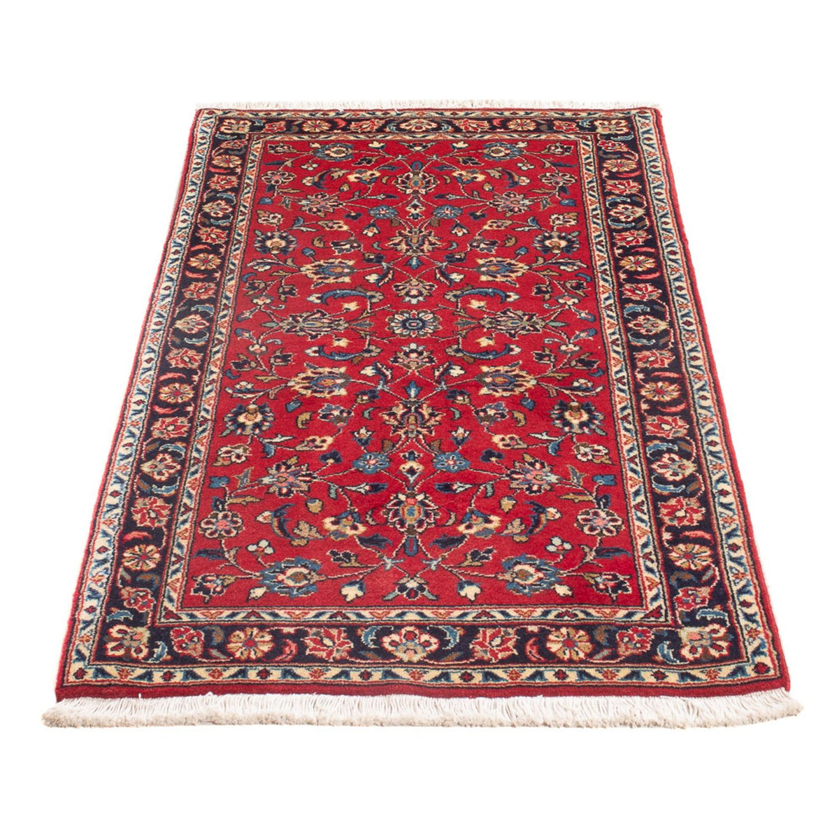 Tapis persan - Keshan - 133 x 73 cm - rouge