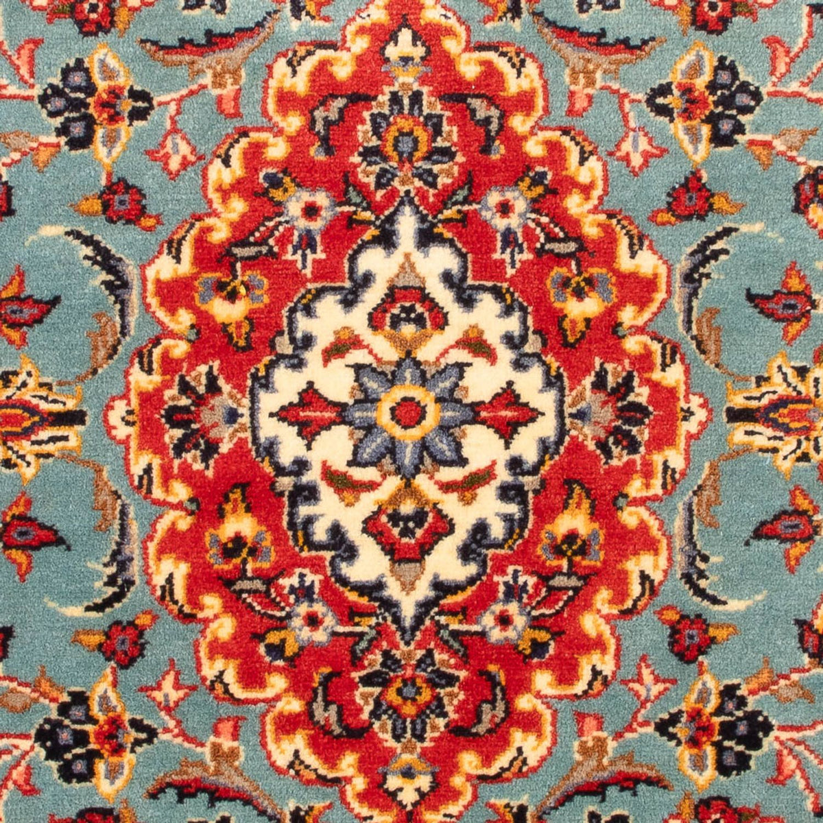 Tapis persan - Keshan - 130 x 70 cm - rouge