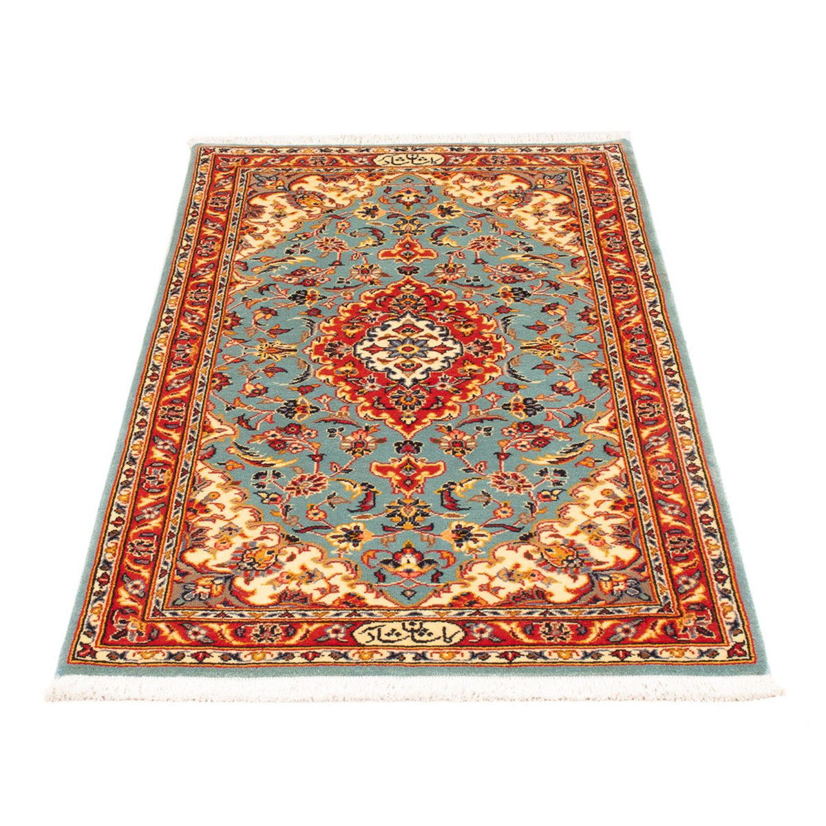 Tapis persan - Keshan - 130 x 70 cm - rouge