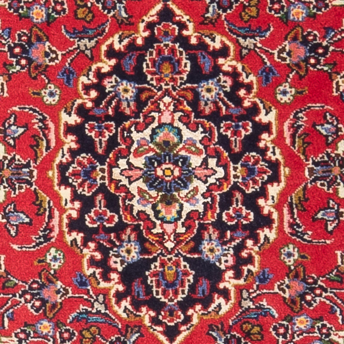Tapis persan - Keshan - 127 x 67 cm - rouge