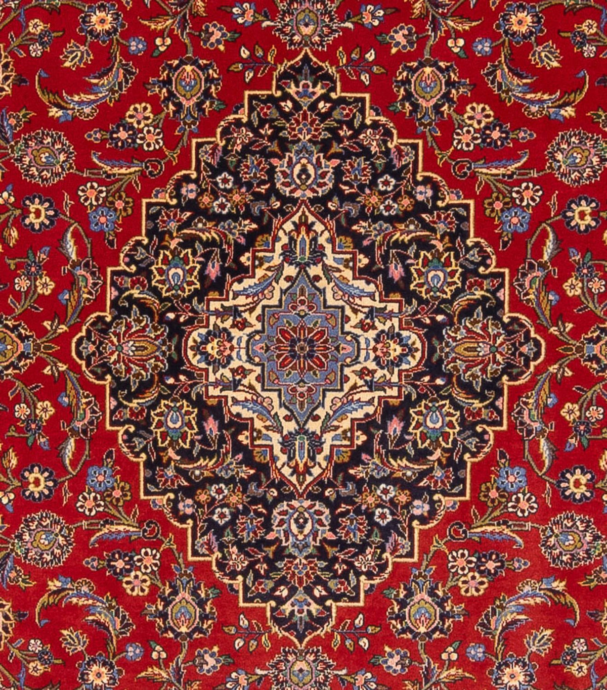 Tapis persan - Keshan - 336 x 234 cm - rouge