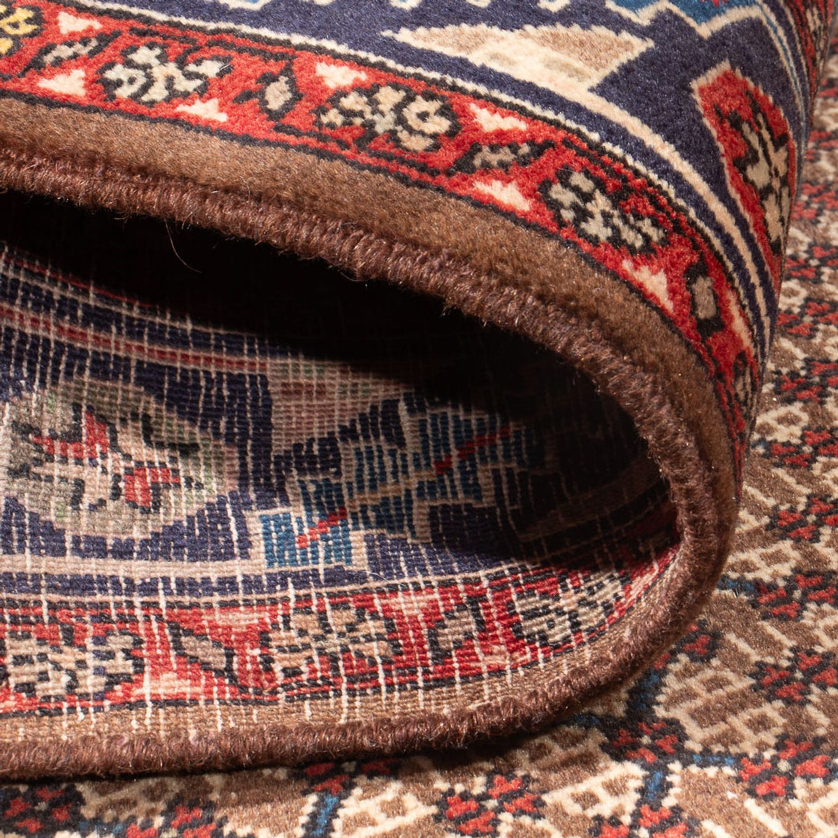 Tapis persan - Nomadic - 306 x 157 cm - beige foncé
