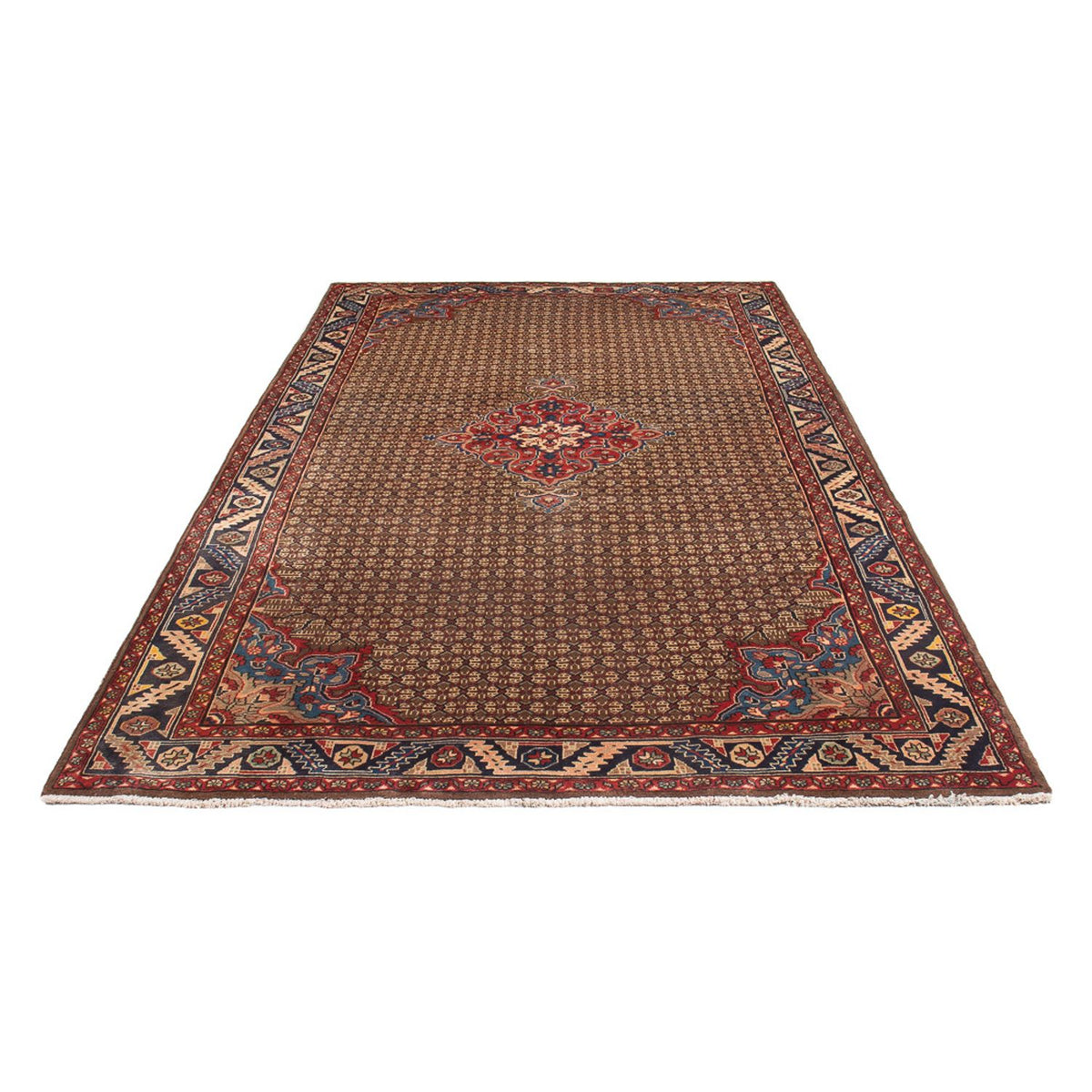 Tapis persan - Nomadic - 306 x 157 cm - beige foncé