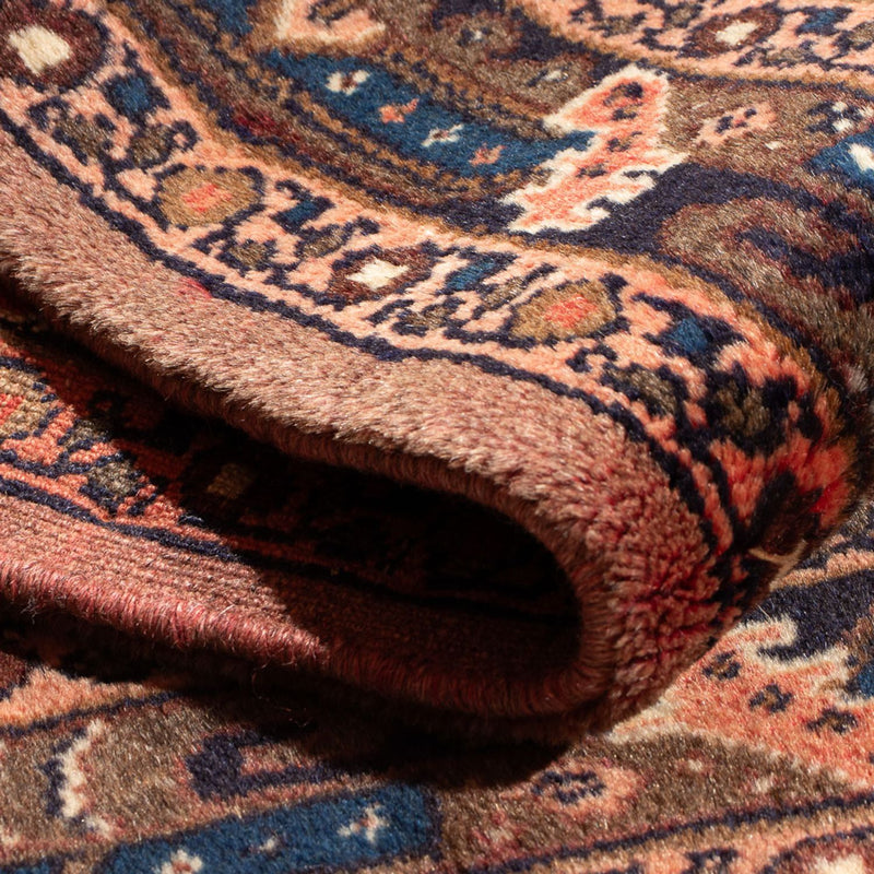 Tapis persan - Nomadic - 90 x 75 cm - bleu