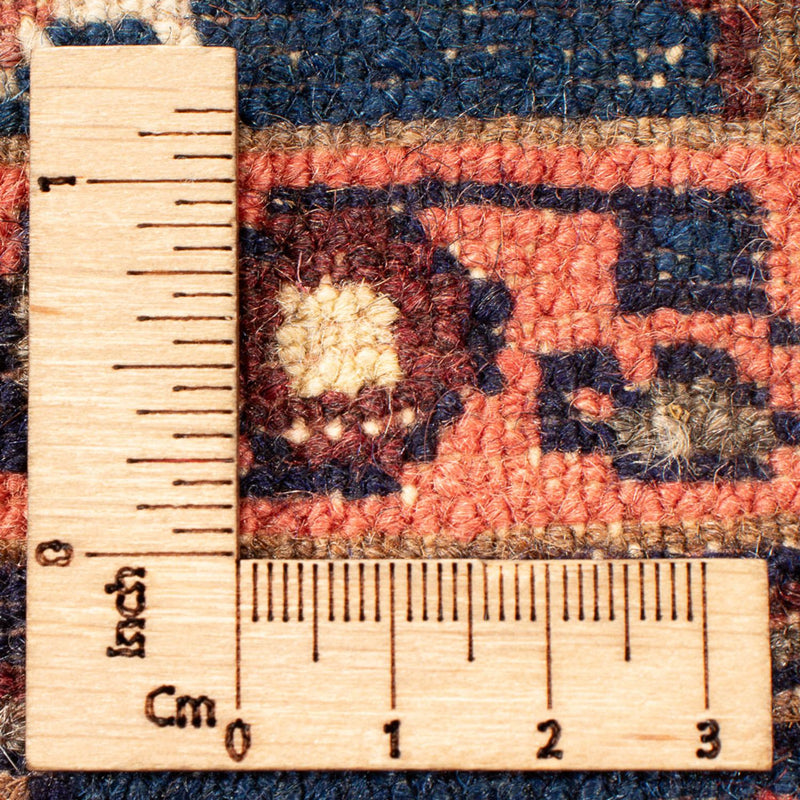 Tapis persan - Nomadic - 90 x 75 cm - bleu