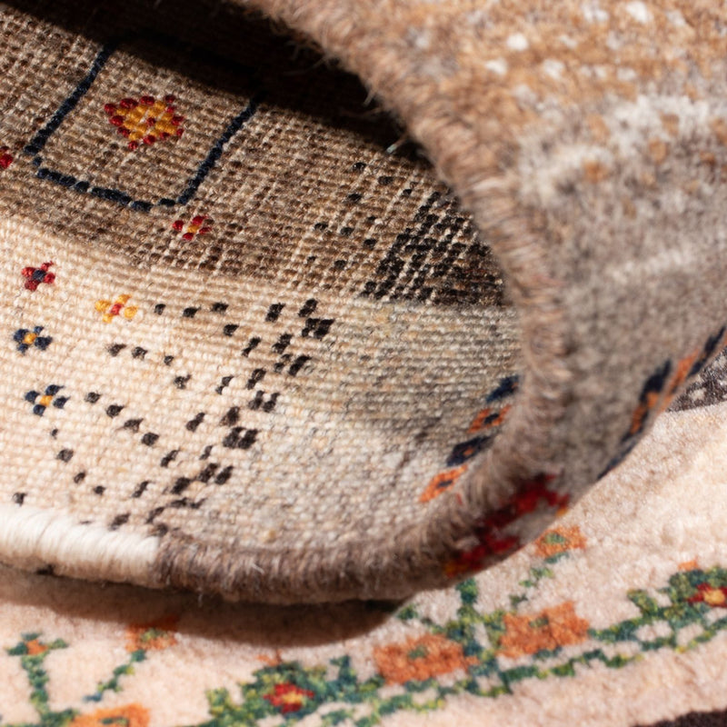 Tapis Gabbeh - Loribaft Persan - 121 x 80 cm - multicolore