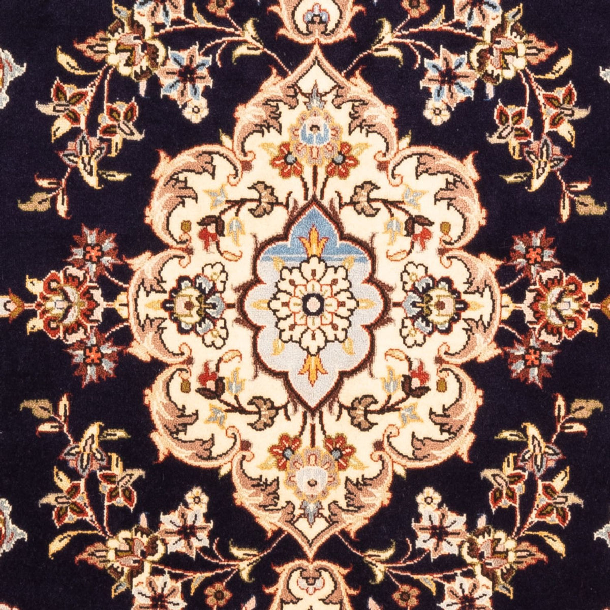 Tapis persan - Classique - 174 x 120 cm - bleu foncé