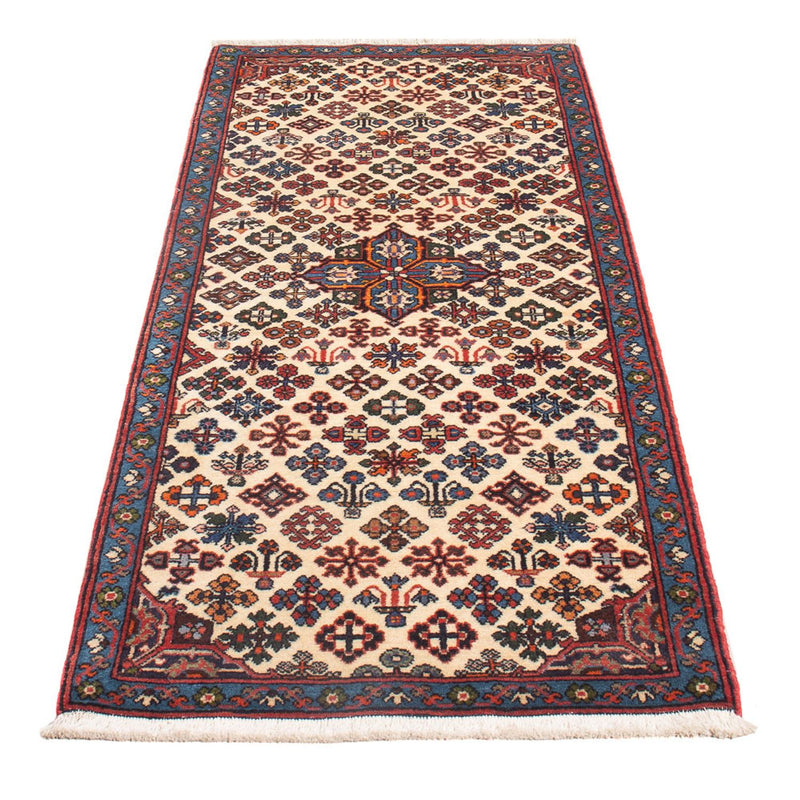 Tapis de couloir Tapis persan - Nomadic - 165 x 65 cm - crème