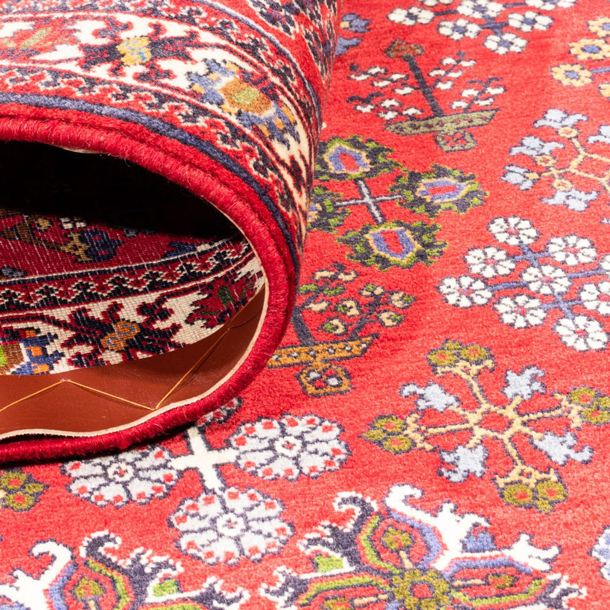 Tapis persan - Nomadic - 168 x 110 cm - rouge