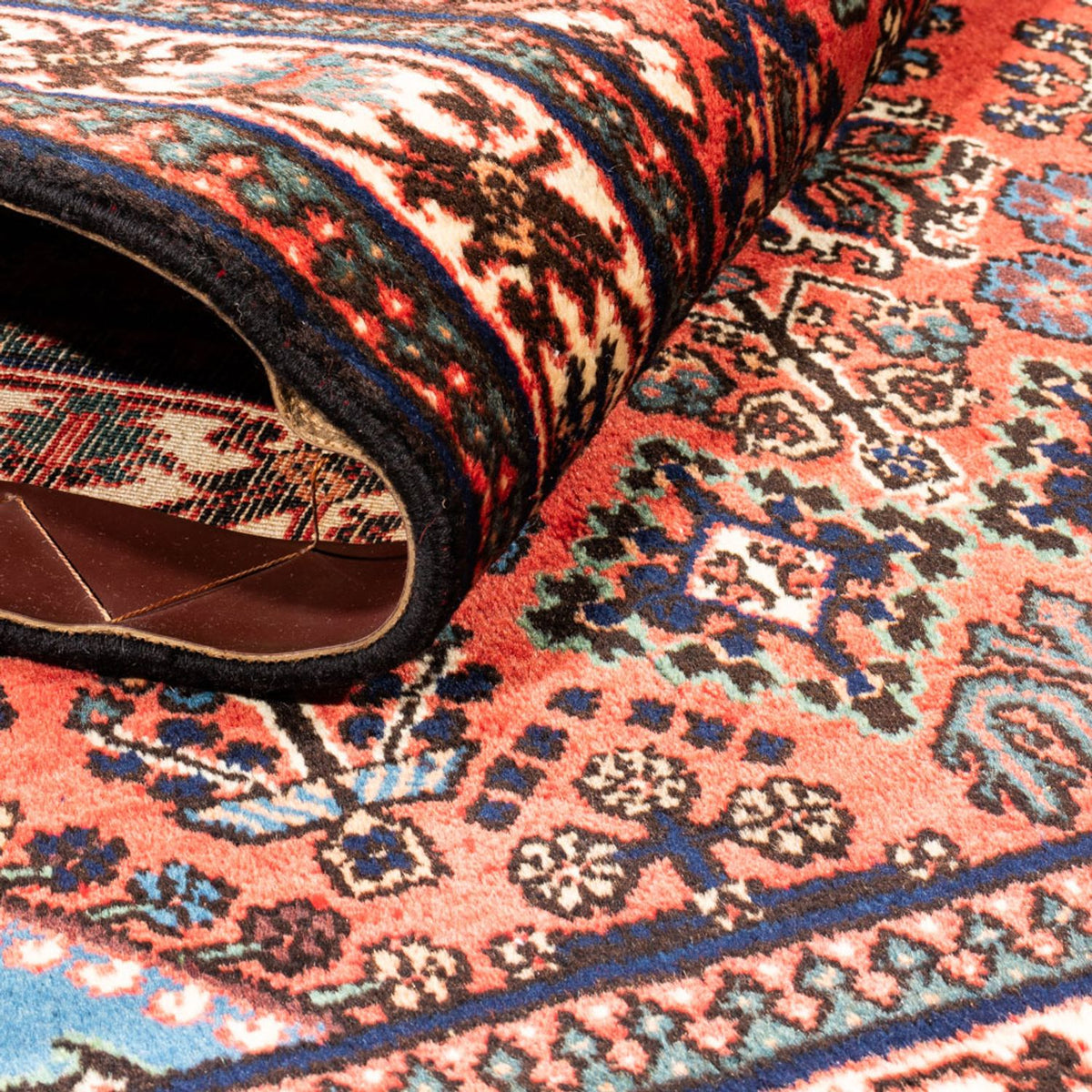Tapis persan - Nomadic - 156 x 105 cm - rouge