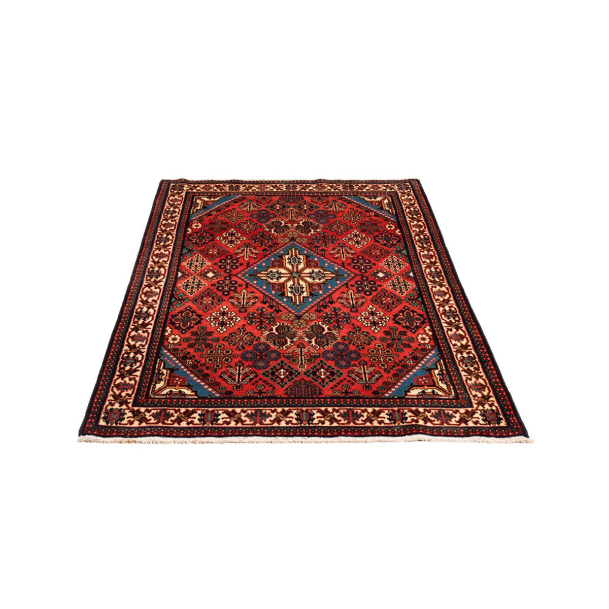 Tapis persan - Nomadic - 156 x 105 cm - rouge