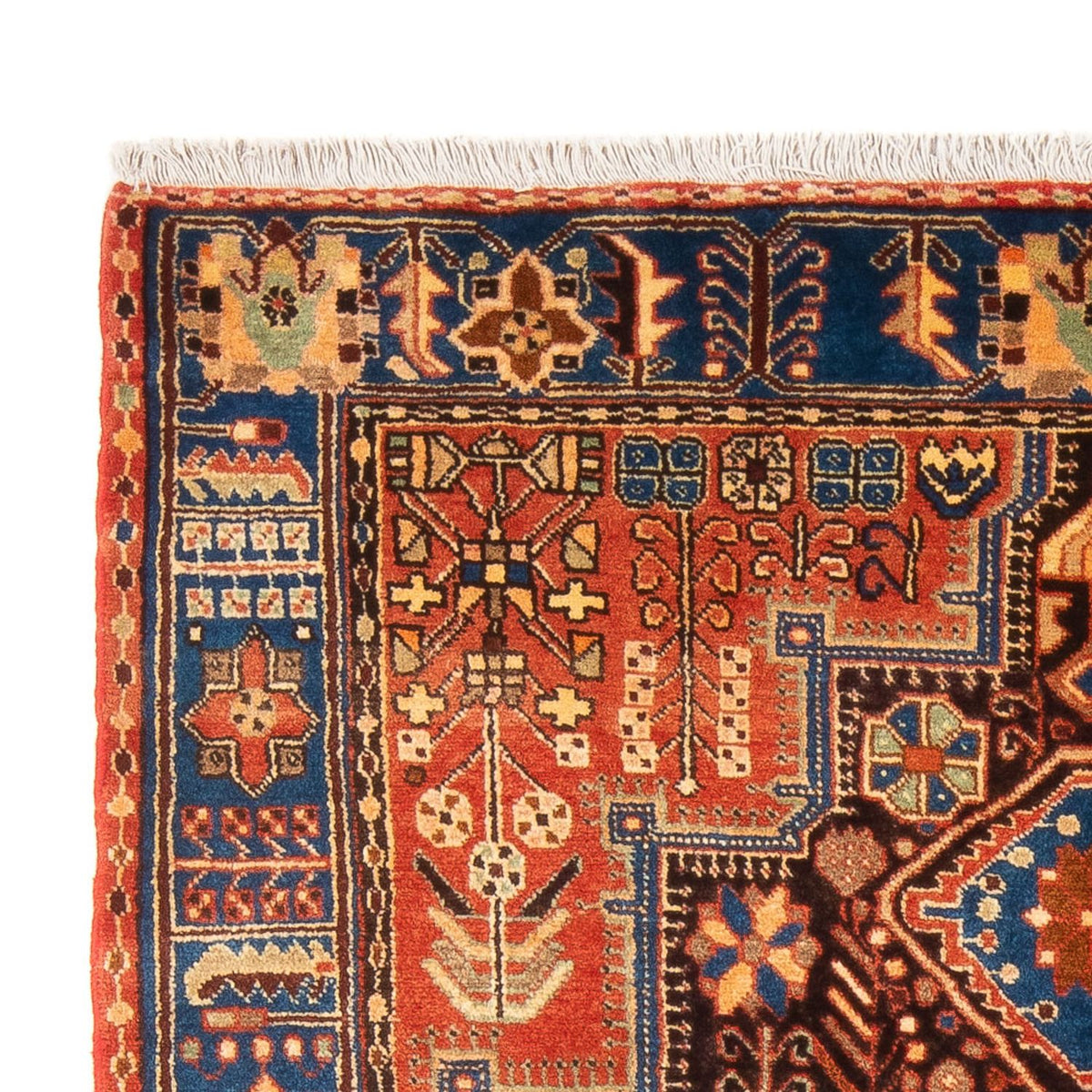 Tapis persan - Nomadic - 214 x 135 cm - bleu
