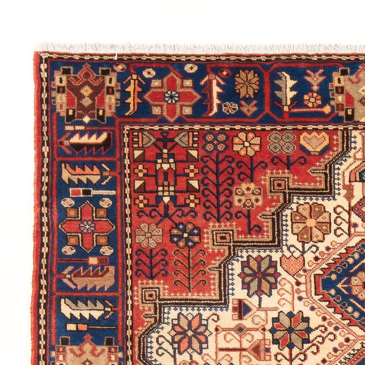 Tapis persan - Nomadic - 205 x 137 cm - bleu