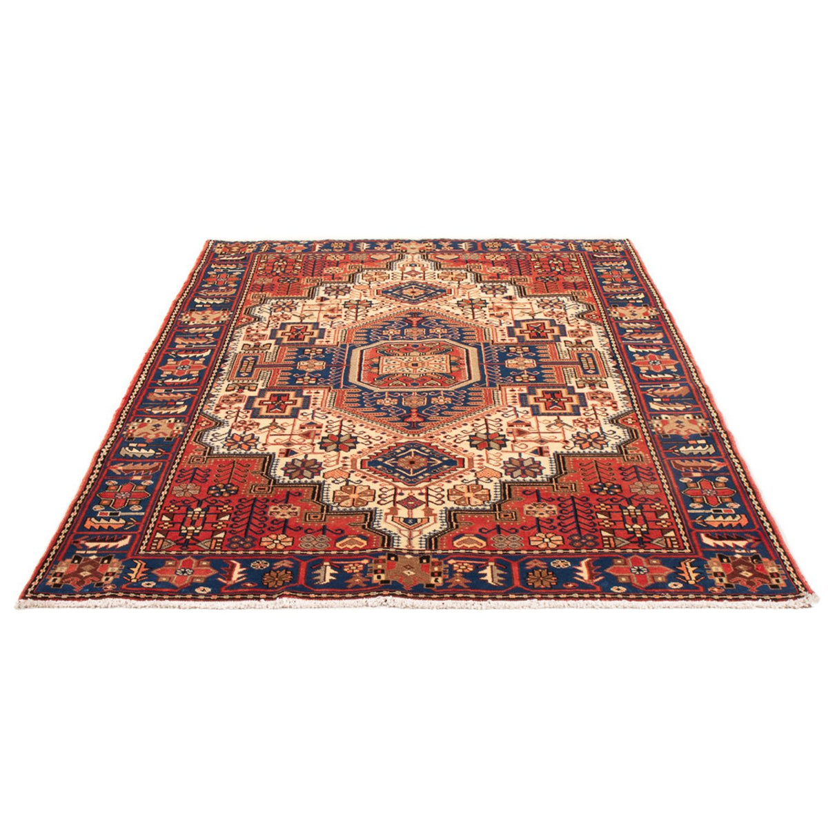 Tapis persan - Nomadic - 205 x 137 cm - bleu