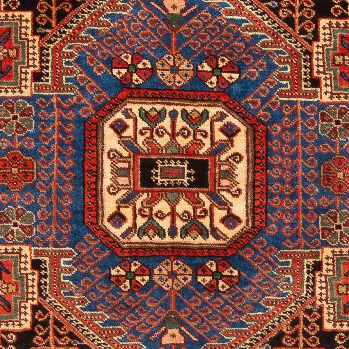 Tapis persan - Nomadic - 205 x 137 cm - bleu