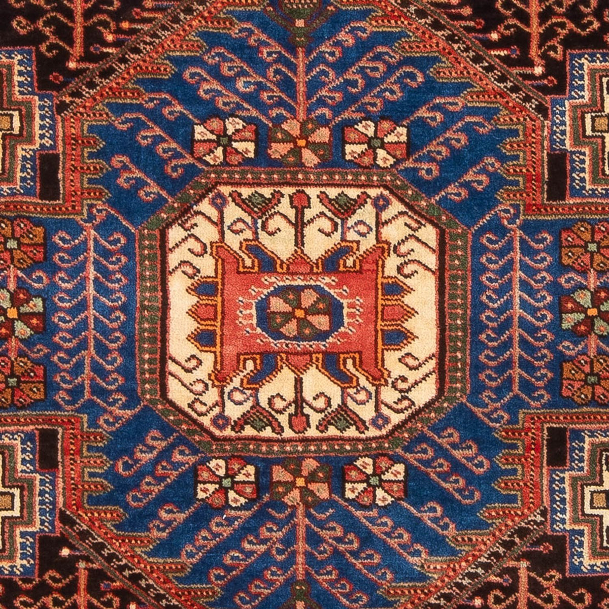 Tapis persan - Nomadic - 205 x 148 cm - bleu
