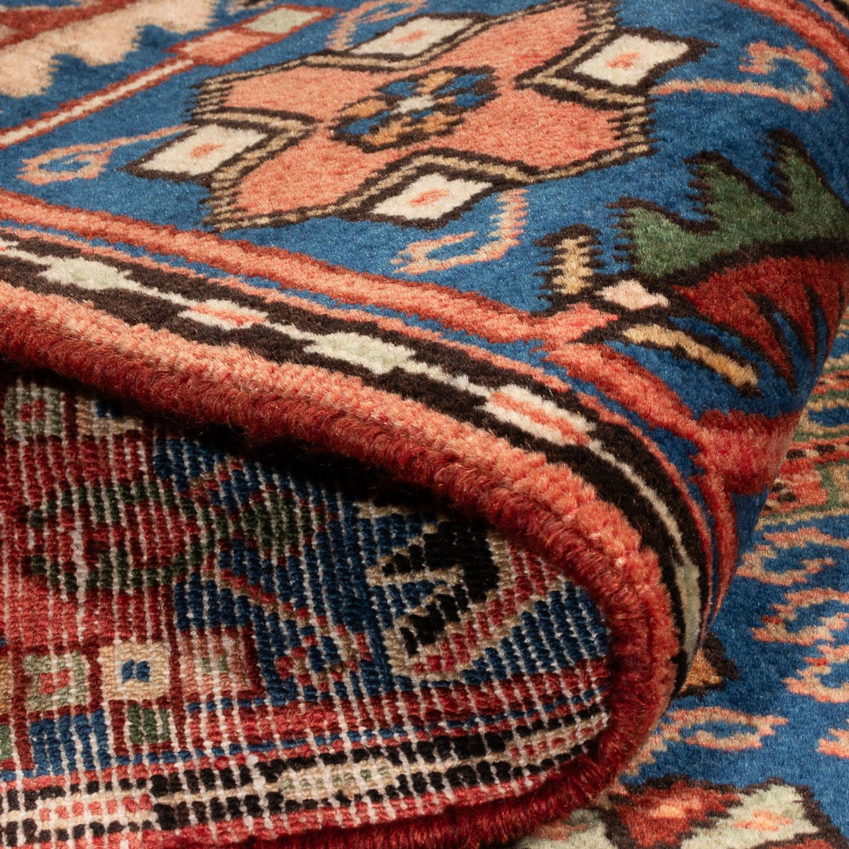 Tapis persan - Nomadic - 205 x 148 cm - bleu