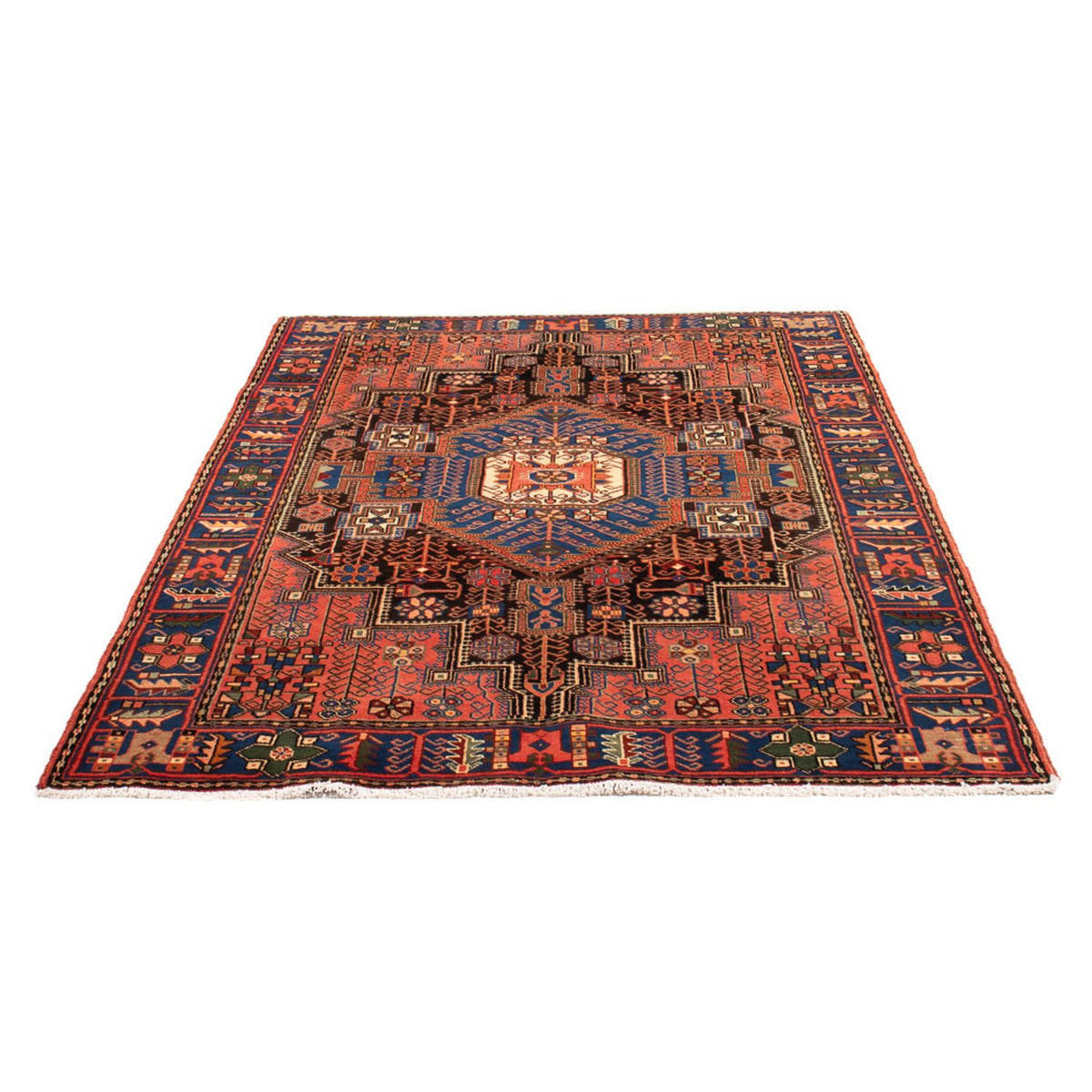 Tapis persan - Nomadic - 205 x 148 cm - bleu