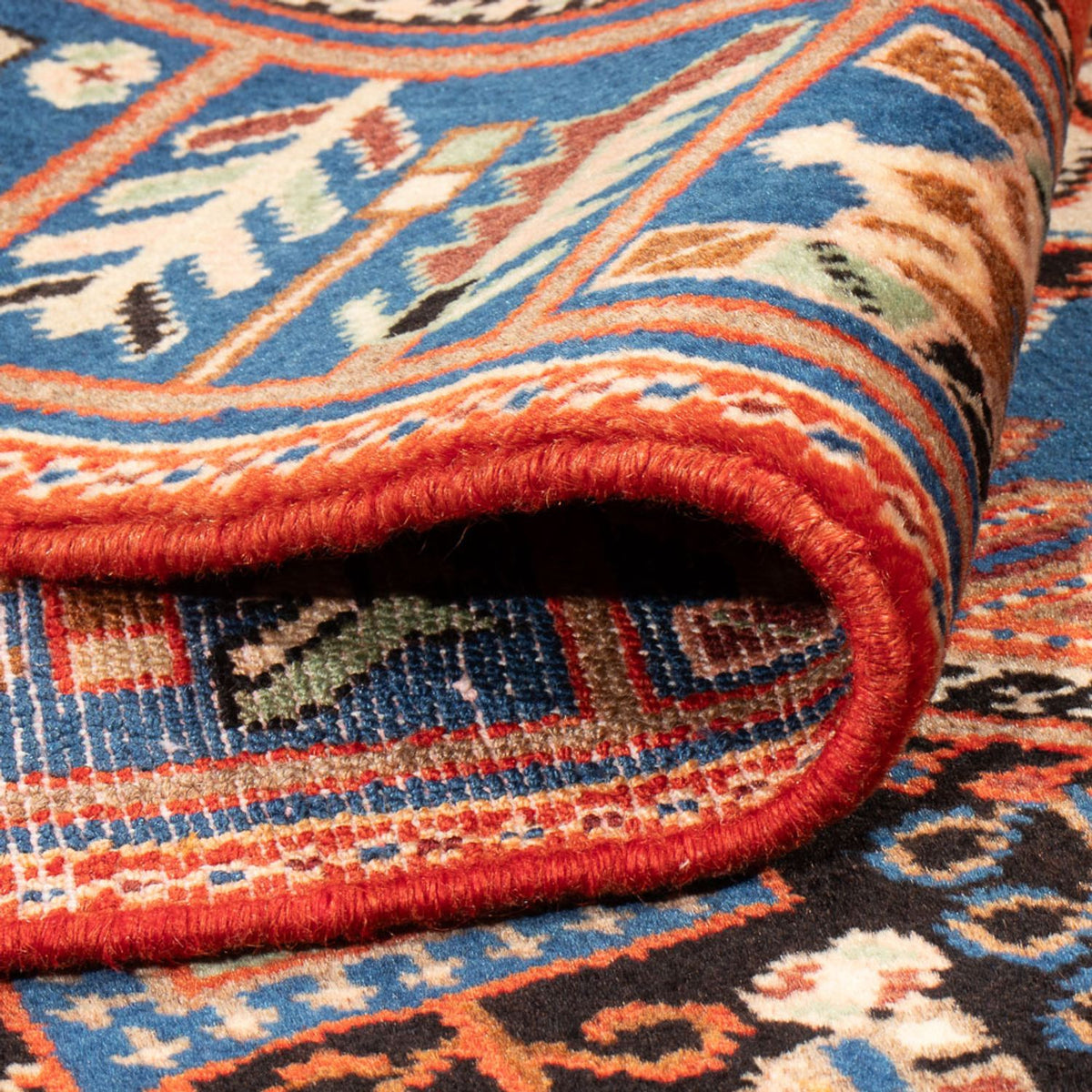 Tapis persan - Nomadic - 200 x 147 cm - bleu
