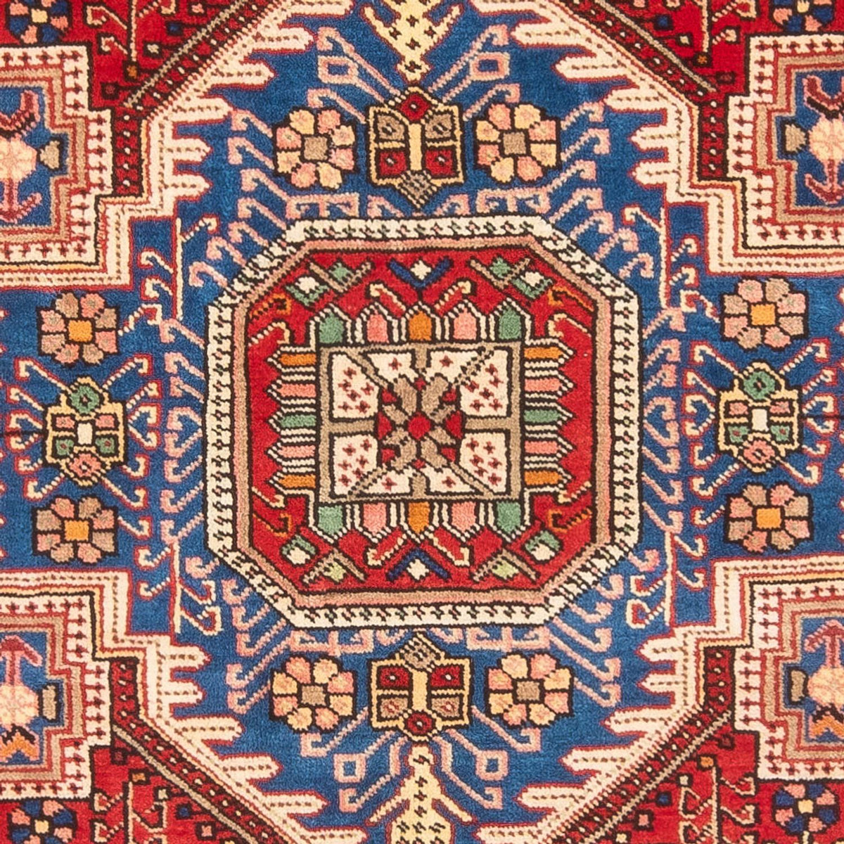 Tapis persan - Nomadic - 197 x 136 cm - bleu