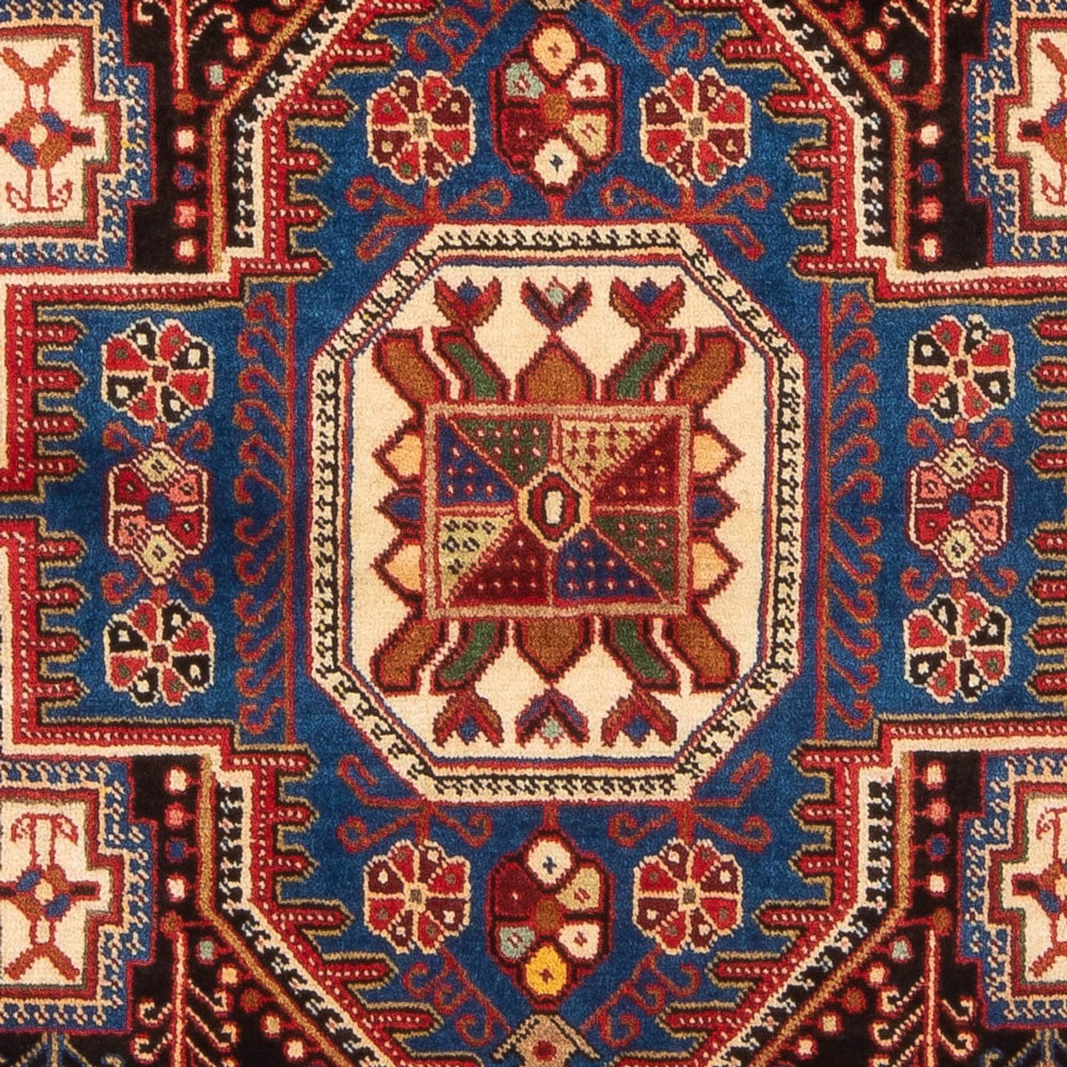 Tapis persan - Nomadic - 187 x 143 cm - bleu