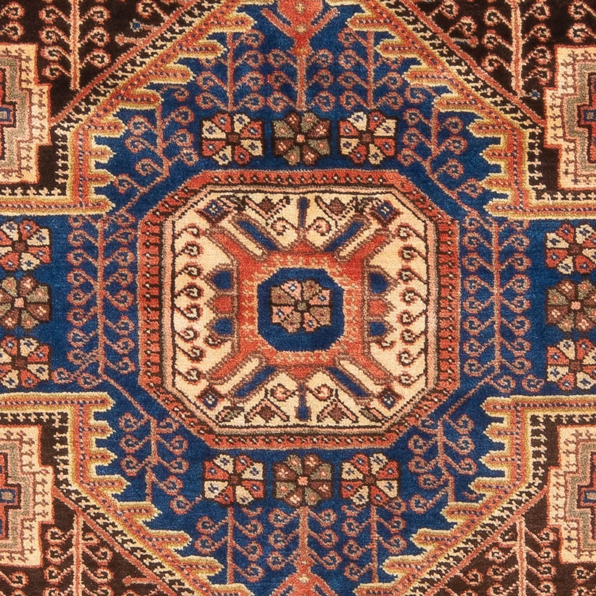 Tapis persan - Nomadic - 195 x 150 cm - bleu