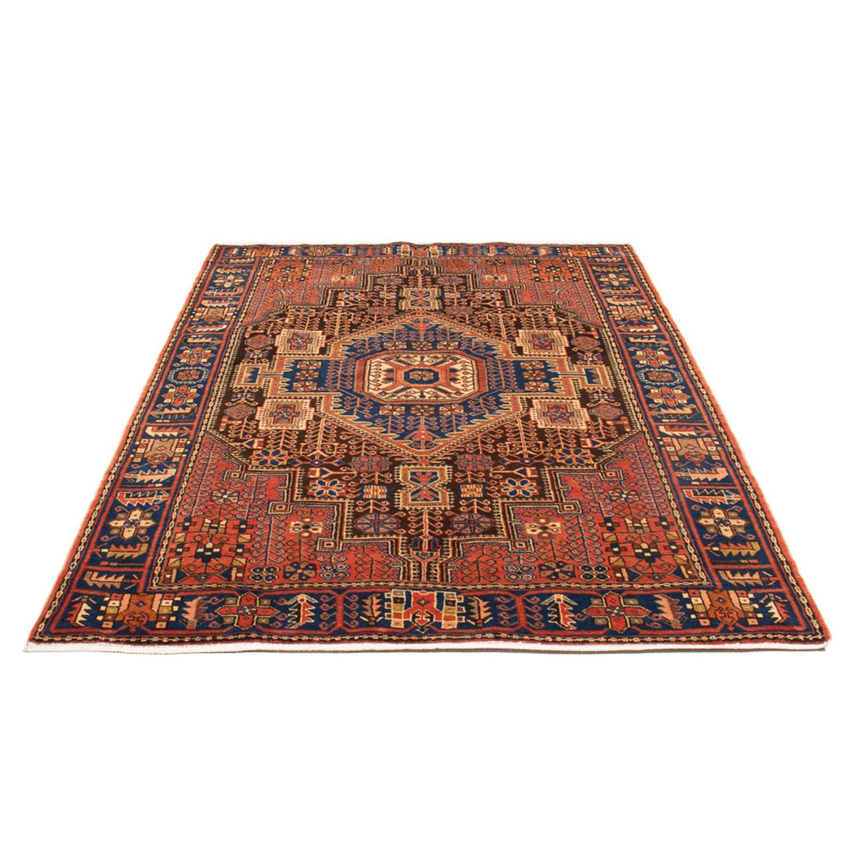 Tapis persan - Nomadic - 195 x 150 cm - bleu