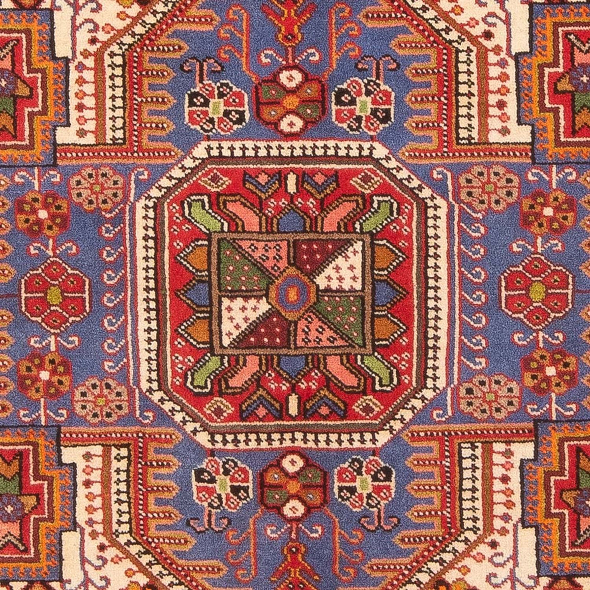 Tapis persan - Nomadic - 200 x 130 cm - bleu