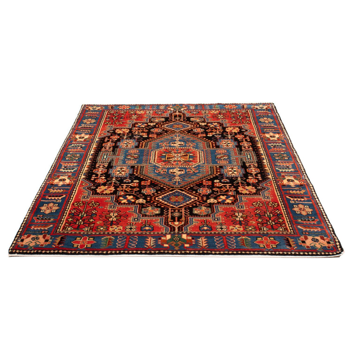 Tapis persan - Nomadic - 200 x 140 cm - bleu