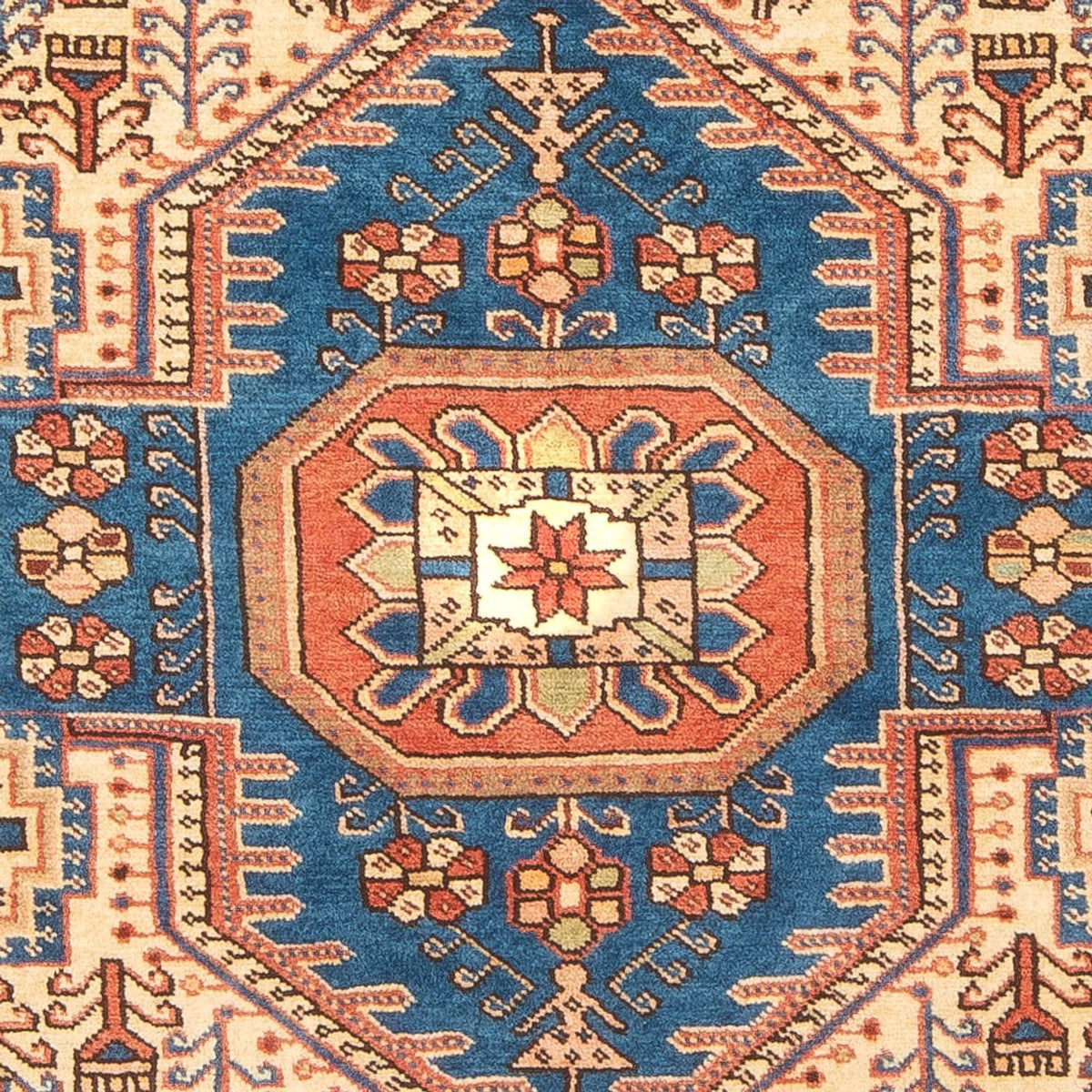 Tapis persan - Nomadic - 195 x 138 cm - bleu