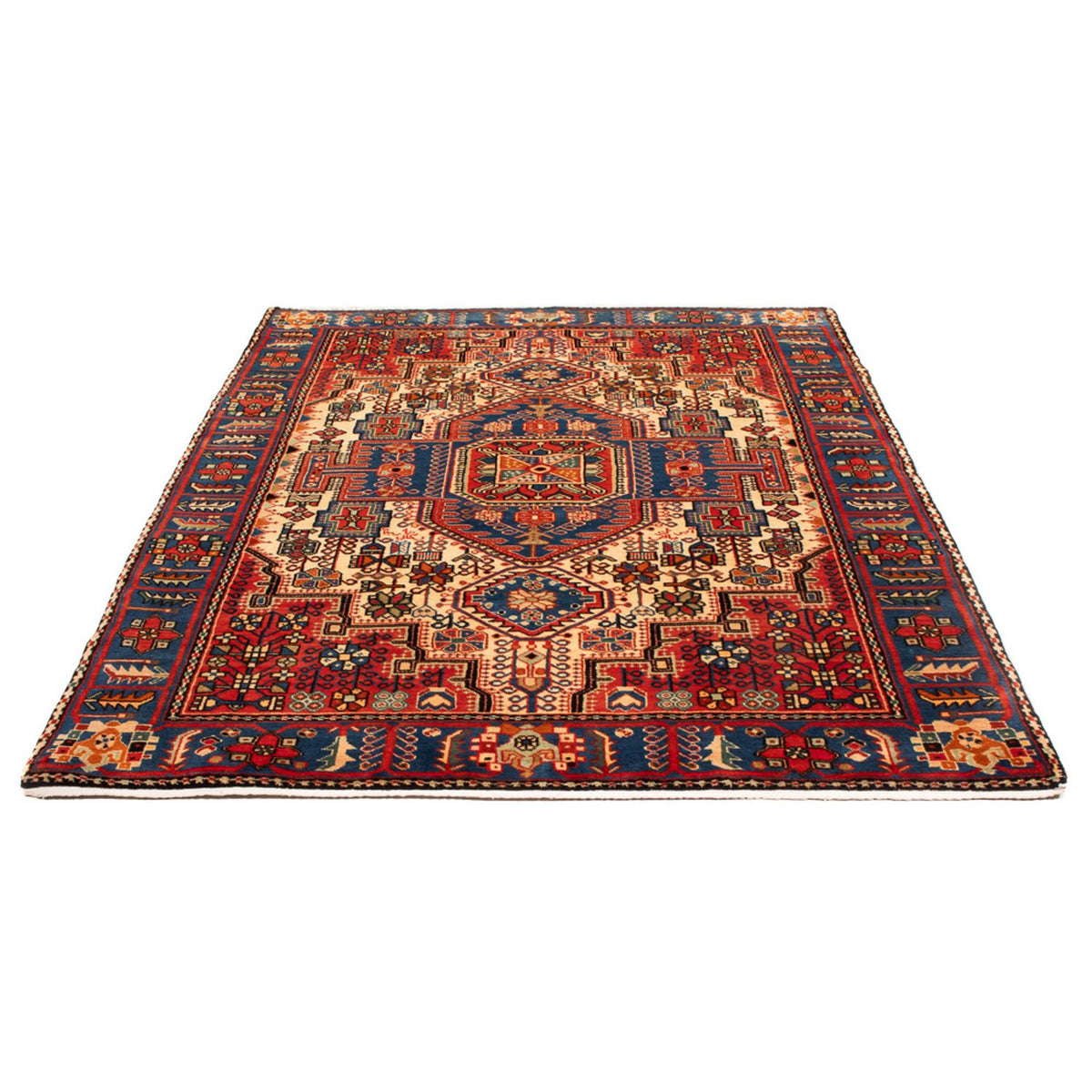 Tapis persan - Nomadic - 200 x 140 cm - bleu