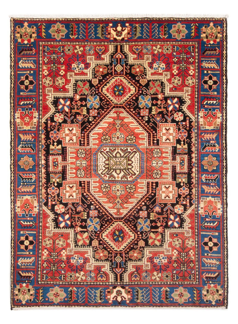 Tapis persan - Nomadic - 194 x 140 cm - beige clair