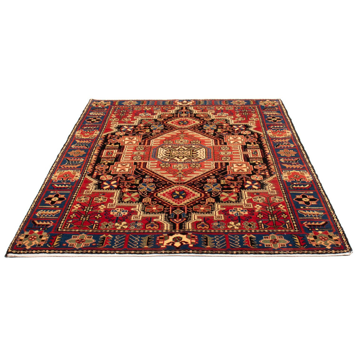 Tapis persan - Nomadic - 194 x 140 cm - beige clair