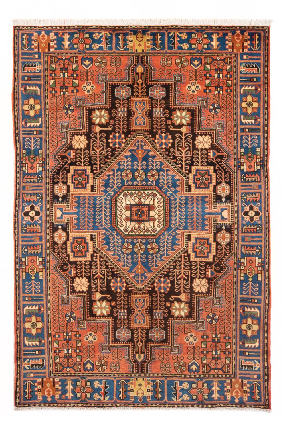 Tapis persan - Nomadic - 200 x 140 cm - bleu