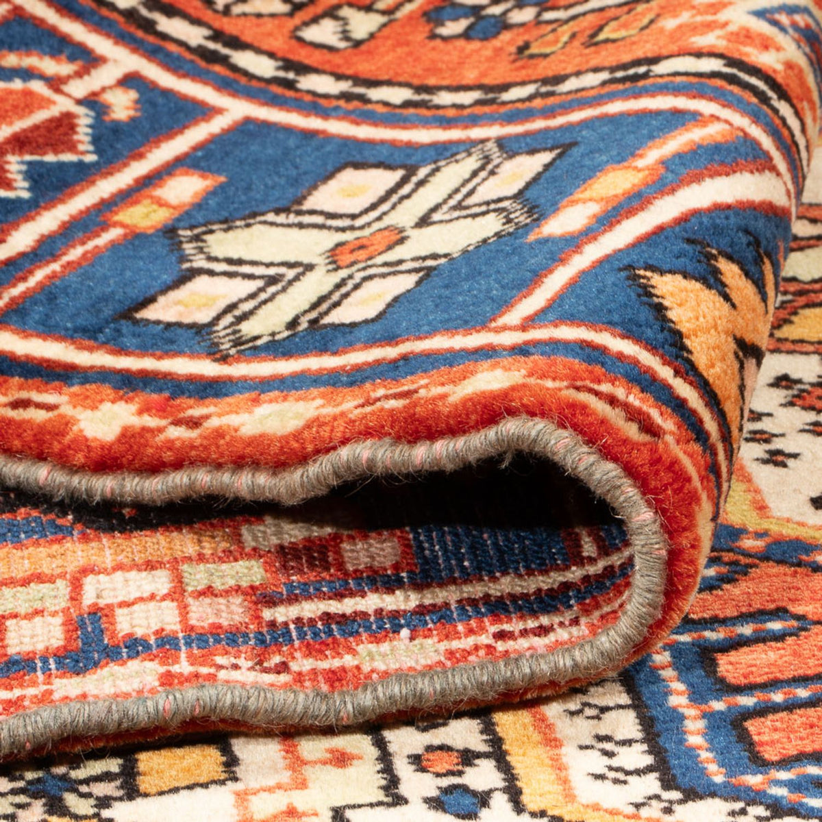 Tapis persan - Nomadic - 186 x 136 cm - rouge