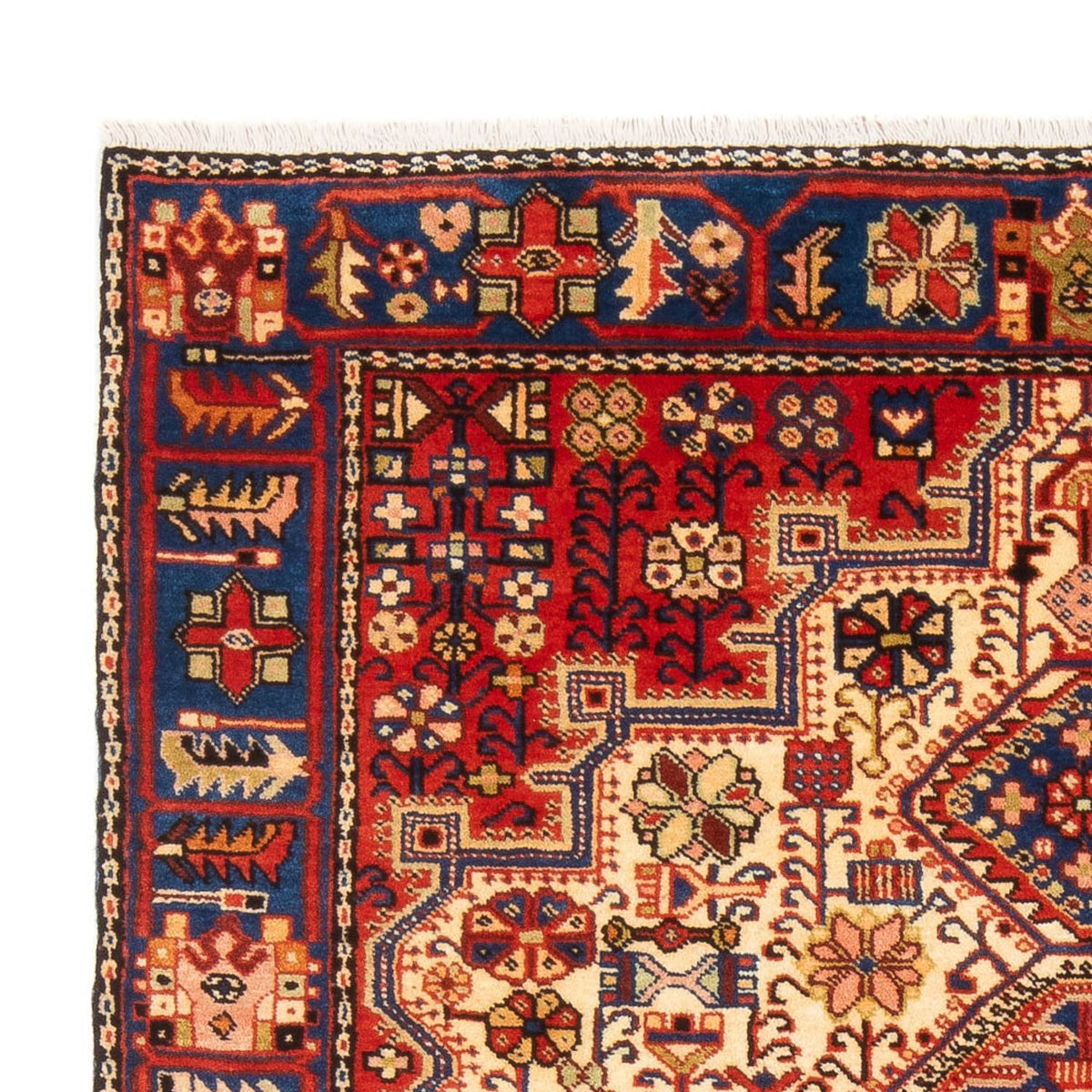 Tapis persan - Nomadic - 190 x 142 cm - bleu