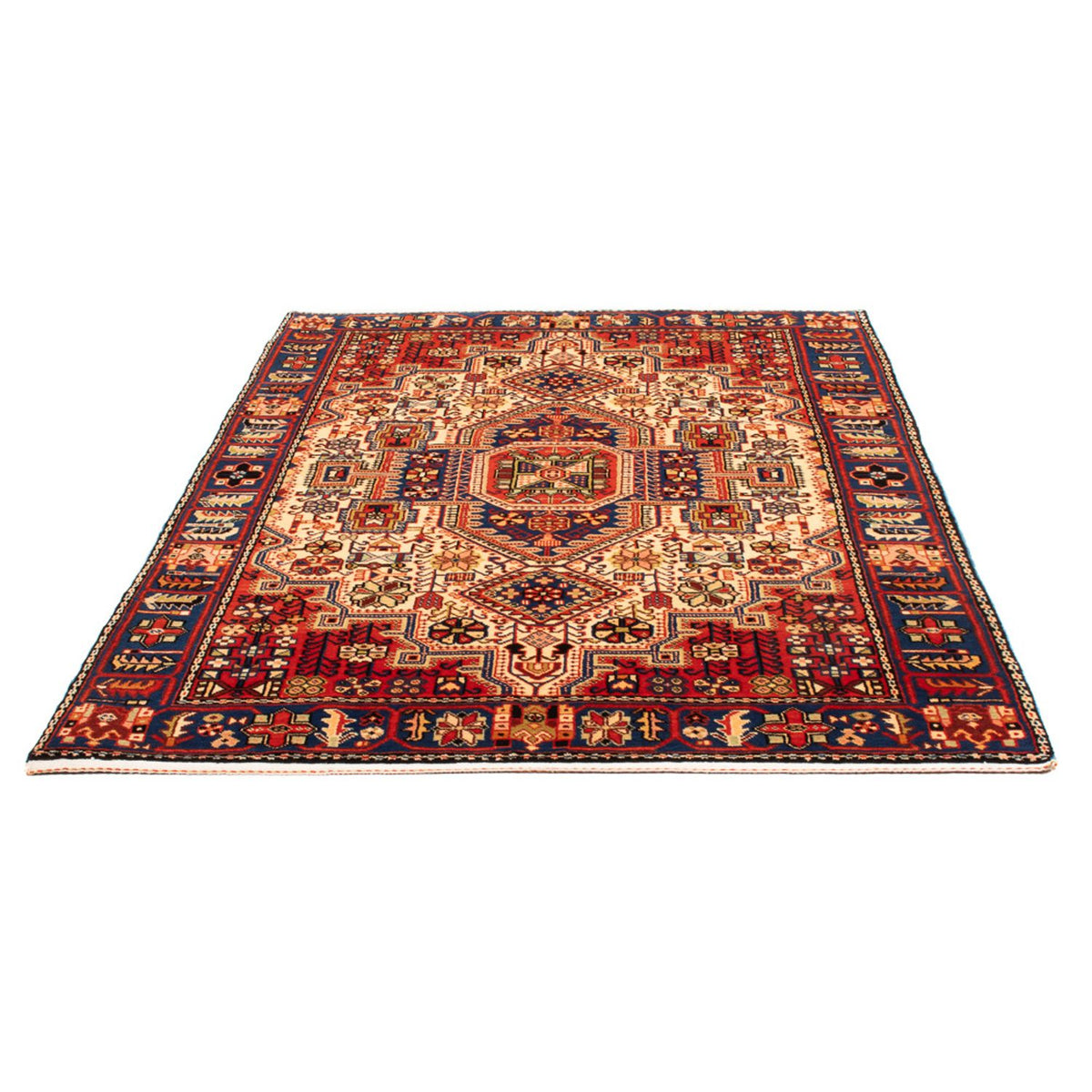 Tapis persan - Nomadic - 190 x 142 cm - bleu