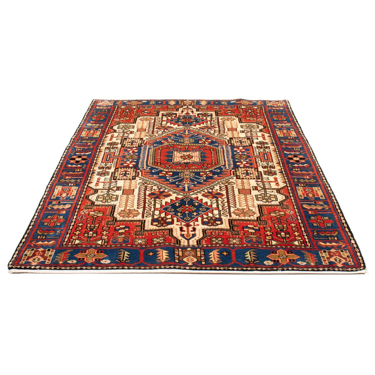 Tapis persan - Nomadic - 200 x 136 cm - bleu