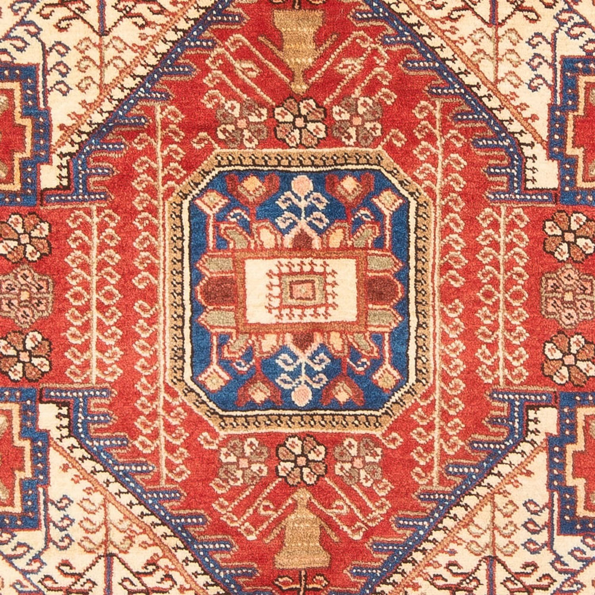 Tapis persan - Nomadic - 223 x 140 cm - rouge