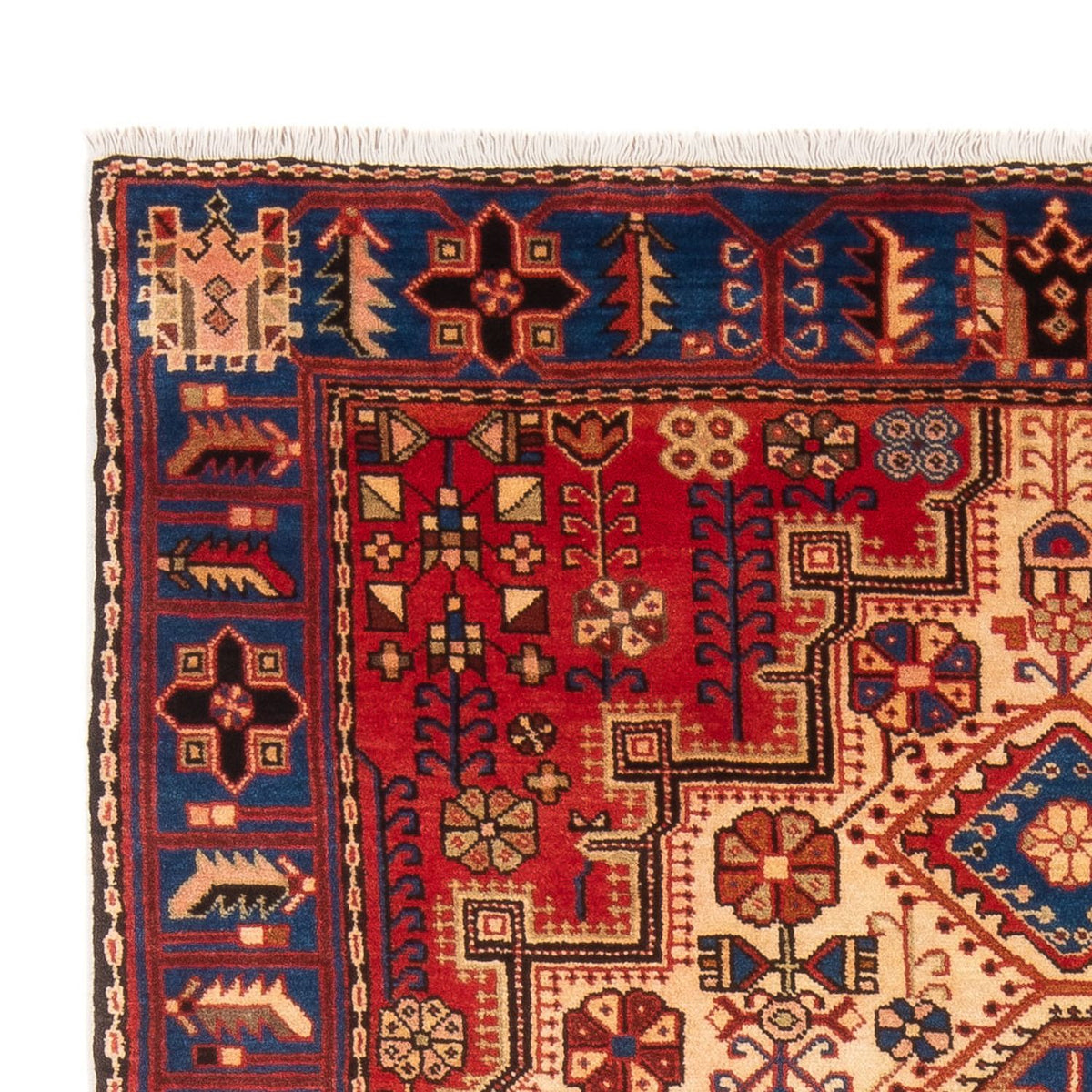 Tapis persan - Nomadic - 200 x 130 cm - bleu