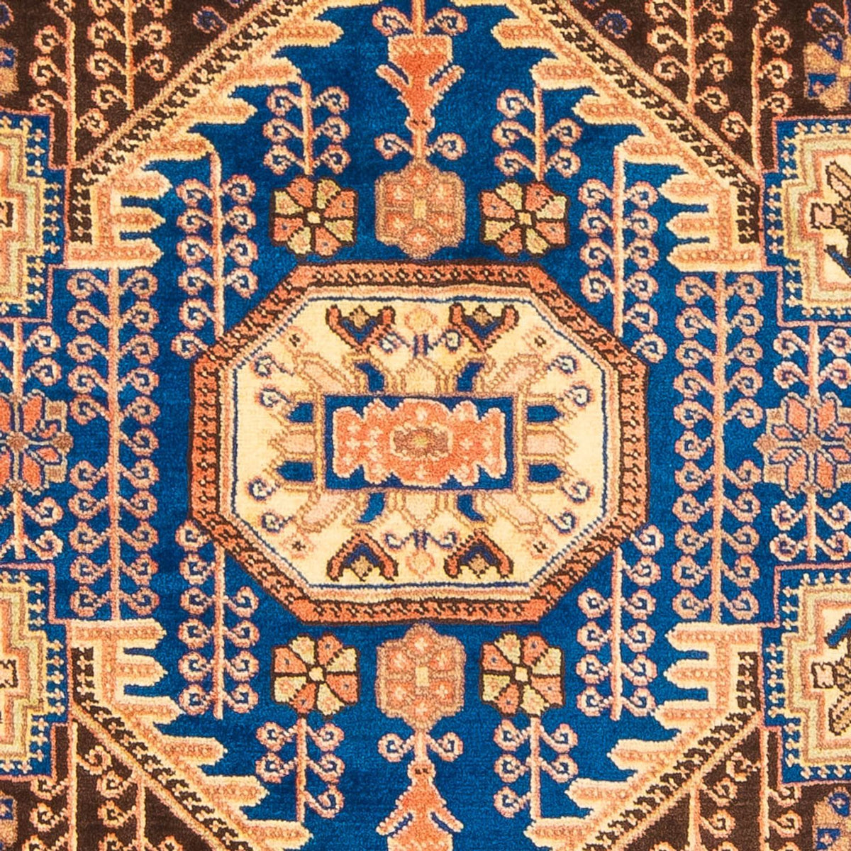 Tapis persan - Nomadic - 200 x 150 cm - bleu