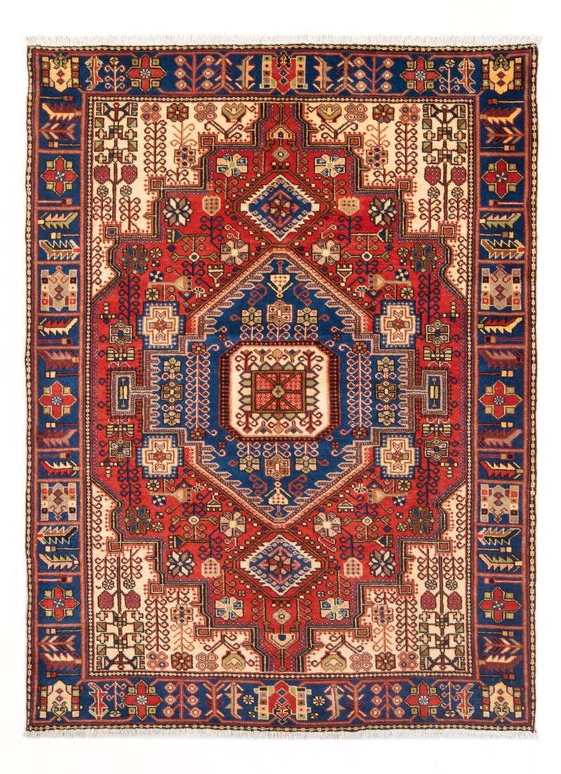 Tapis persan - Nomadic - 197 x 150 cm - bleu