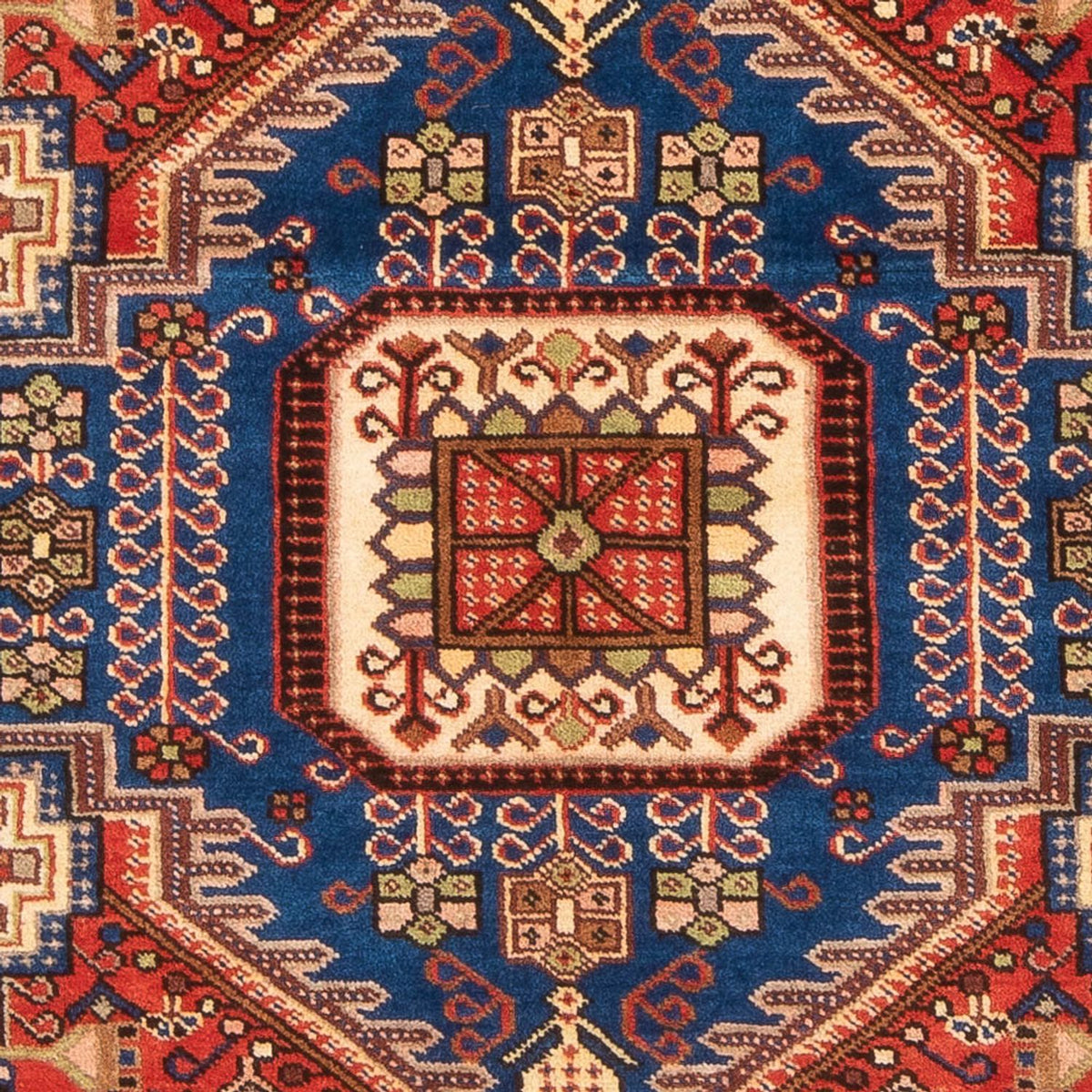 Tapis persan - Nomadic - 197 x 150 cm - bleu
