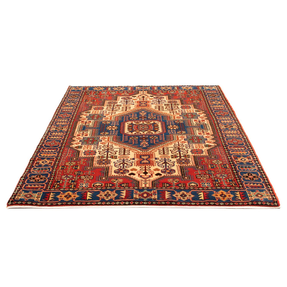 Tapis persan - Nomadic - 200 x 146 cm - beige clair