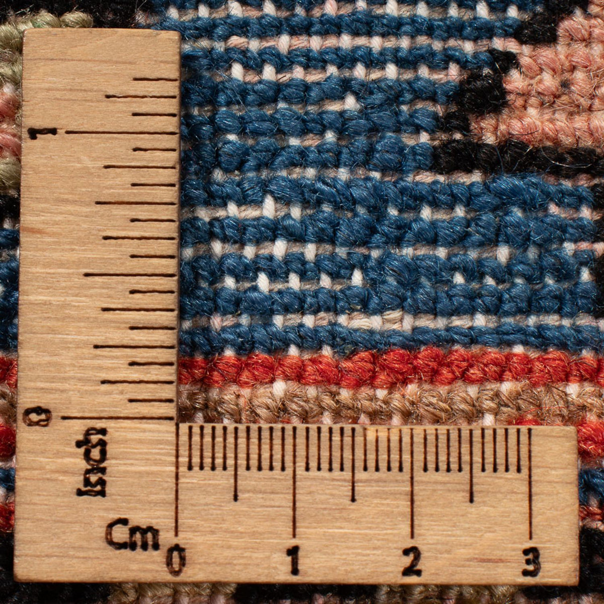 Tapis persan - Nomadic - 201 x 137 cm - bleu