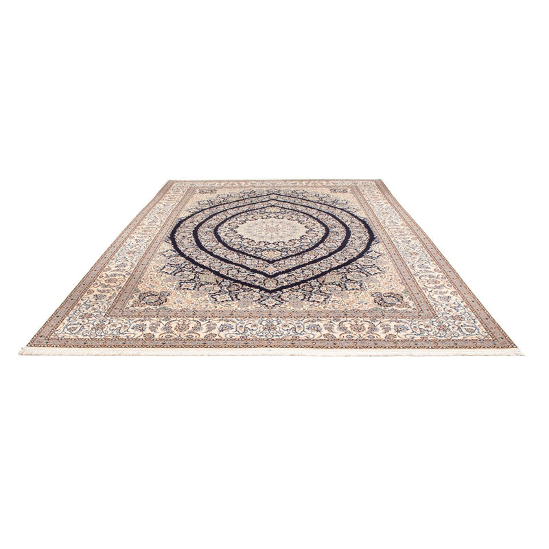 Tapis persan - Nain - 360 x 260 cm - marron clair