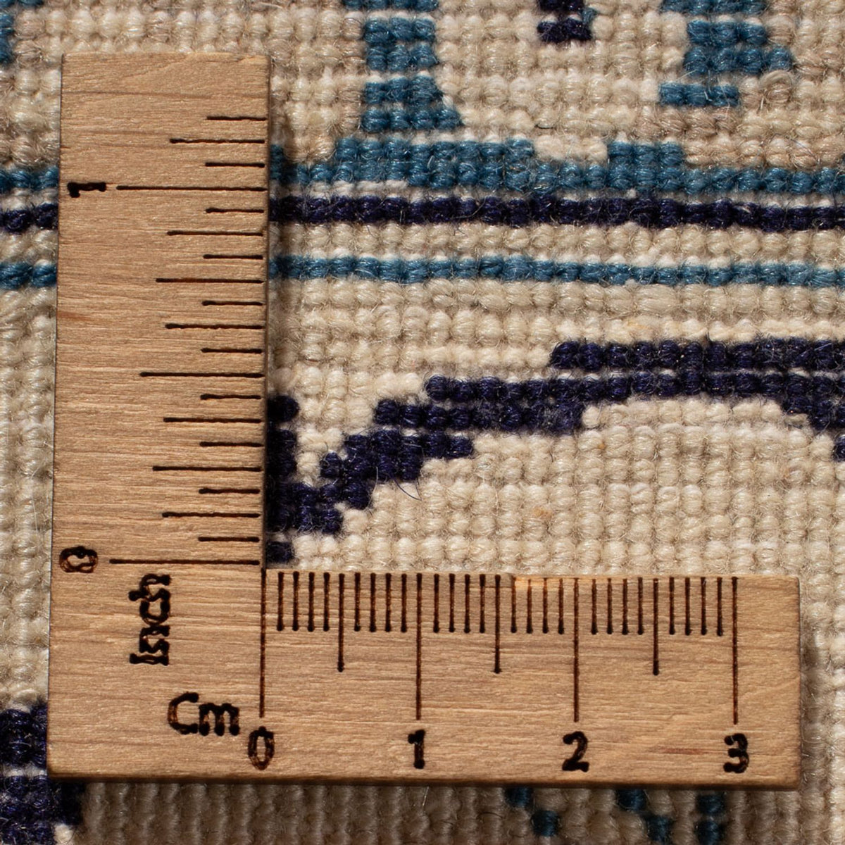 Tapis persan - Nain - 405 x 292 cm - bleu foncé