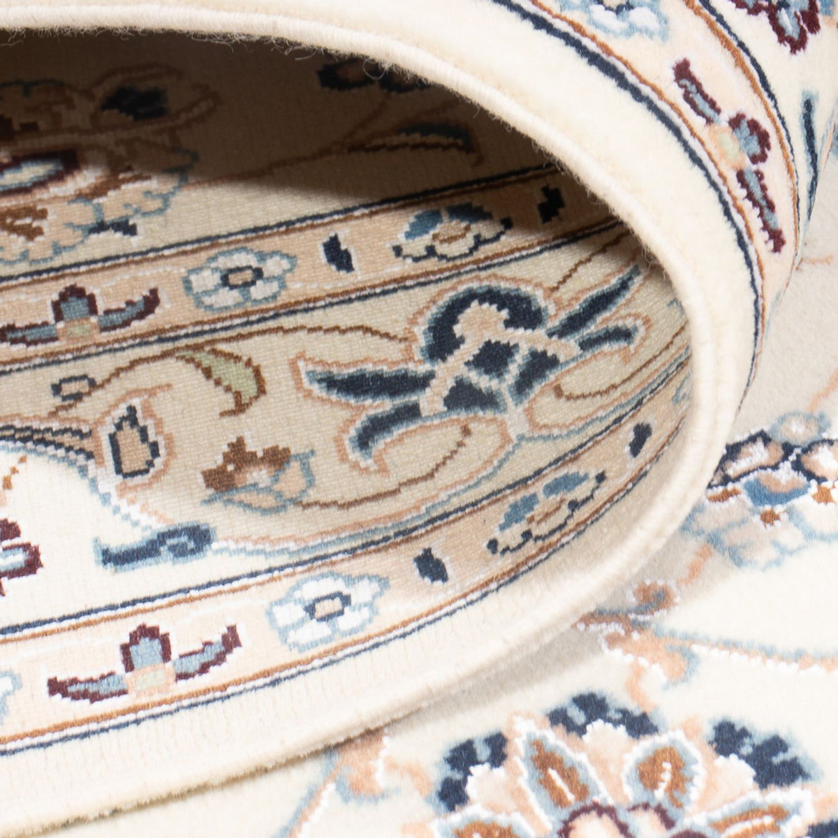 Tapis persan - Nain - Premium - 163 x 84 cm - crème